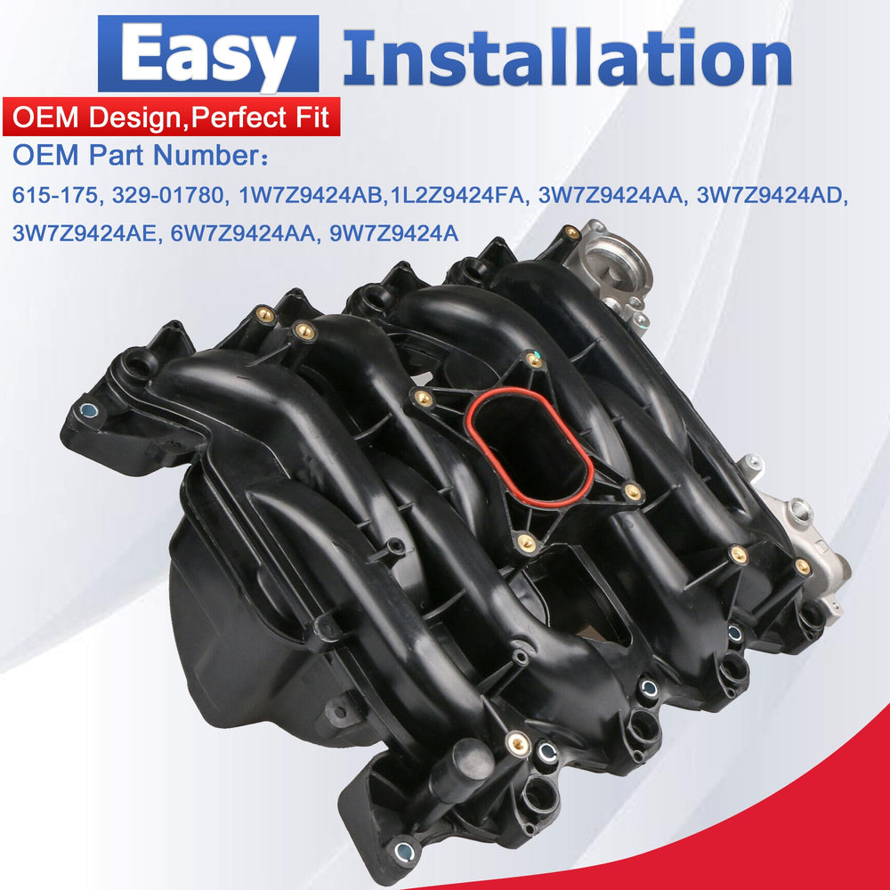 EVERESTWAY intake manifold next to ruler showing size and fitment clarity