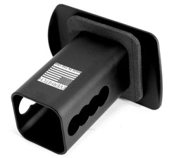eVerHITCH close-up of black powder coat texture providing corrosion resistance