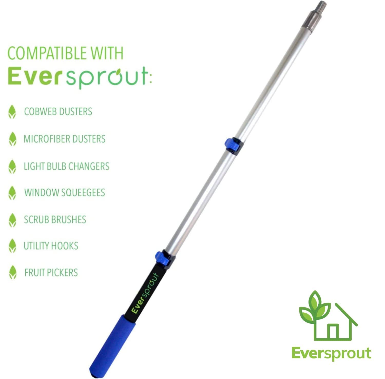EVERSPROUT 3/4" Acme thread metal tip for compatible attachments