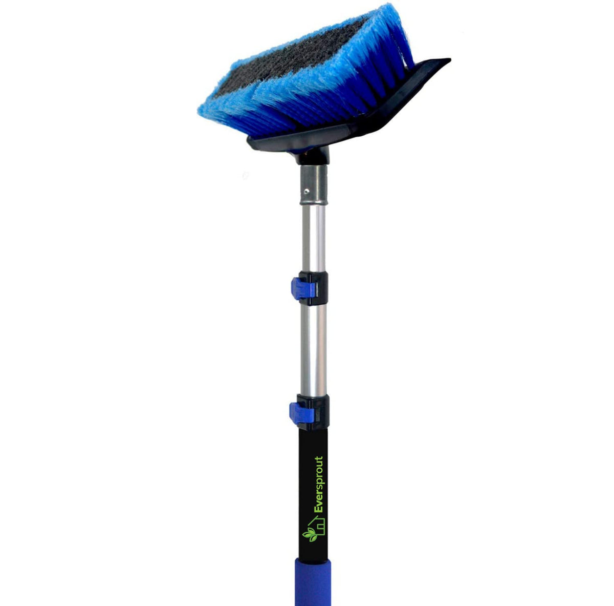 EVERSPROUT front view scrub brush showing head and bumper for safe cleaning