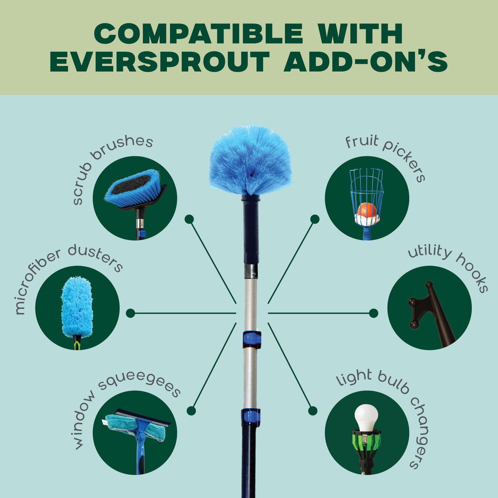 EVERSPROUT metal alloy threaded tip showing durable connection strength