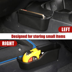 EVGoXMods installed in a 2021 Bronco console showing tidy accessible storage