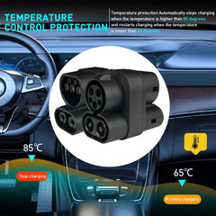 EVHIKING heavy-duty impact case open with adapter for secure storage and transport