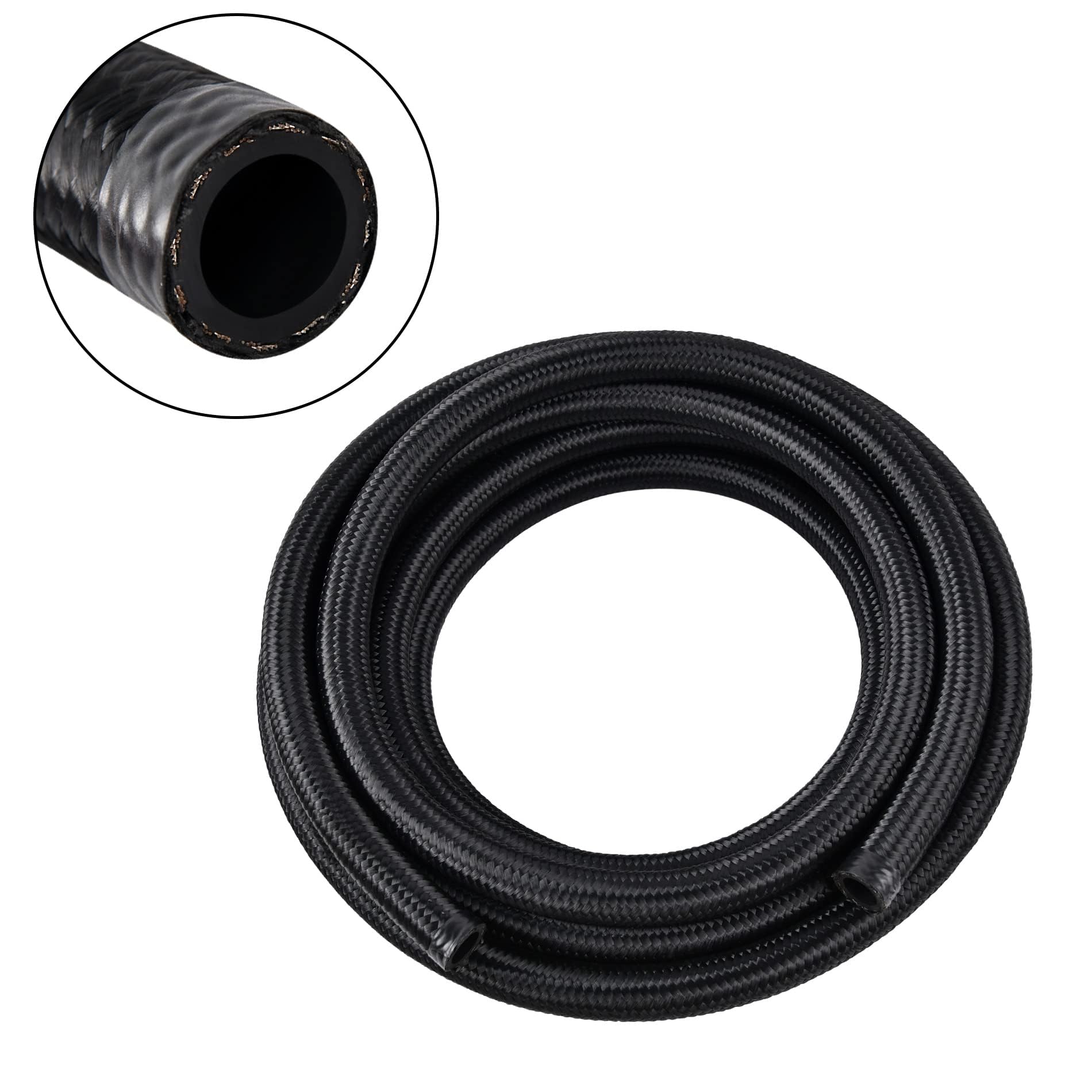 EVIL ENERGY front packaging view showing hose and brand, communicates durability