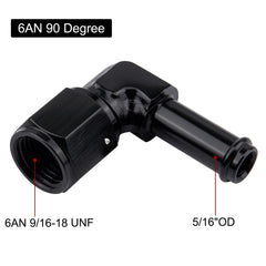 EVIL ENERGY side profile of aluminum swivel fitting highlighting low-profile routing advantage