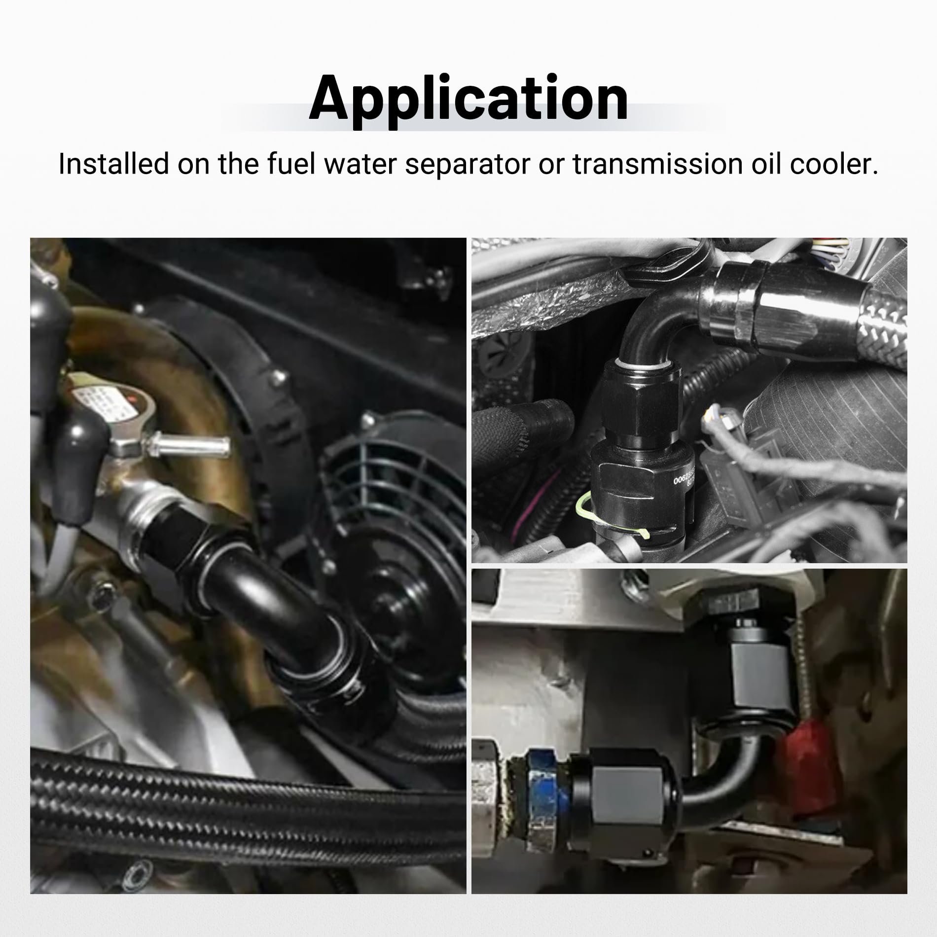 EVIL ENERGY installed in engine bay showing simplified hose routing