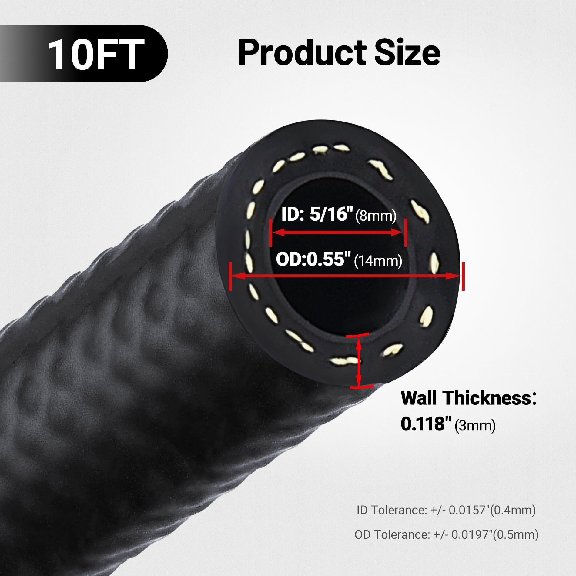 EVIL ENERGY detailed aramid braid texture, high-strength reinforcement benefit