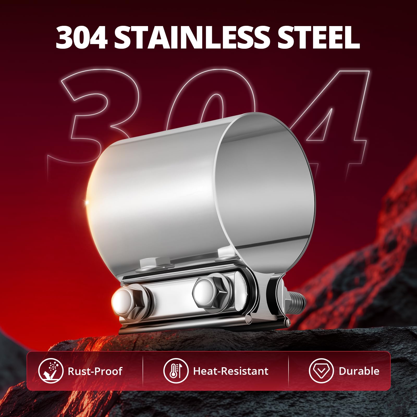 EVIL ENERGY steel gasket and aluminum I-block detail improving alignment benefit