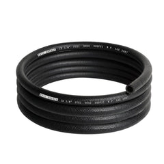 EVIL ENERGY front view of 10ft fuel hose showing length and coil benefit durable supply
