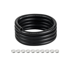 EVIL ENERGY front view of hose packaging showing model and length, highlights durability