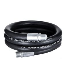 EVIL ENERGY front view of 10ft fuel hose showing length and outer cover durability
