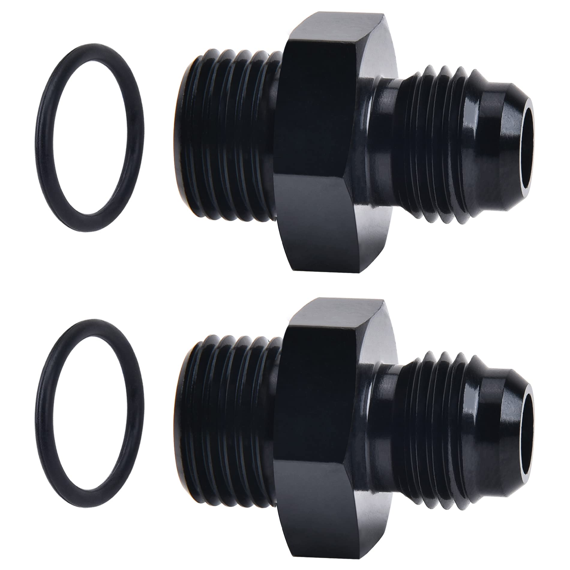 EVIL ENERGY front view of both adapters showing shape and finish, ensures reliable fit