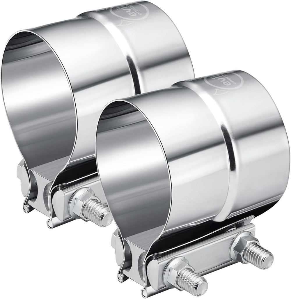 EVIL ENERGY clamp front view showing full 3.0 inch band and secure fit benefit