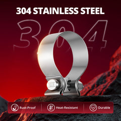 EVIL ENERGY steel gasket and aluminum I-block detail, ensures even force distribution