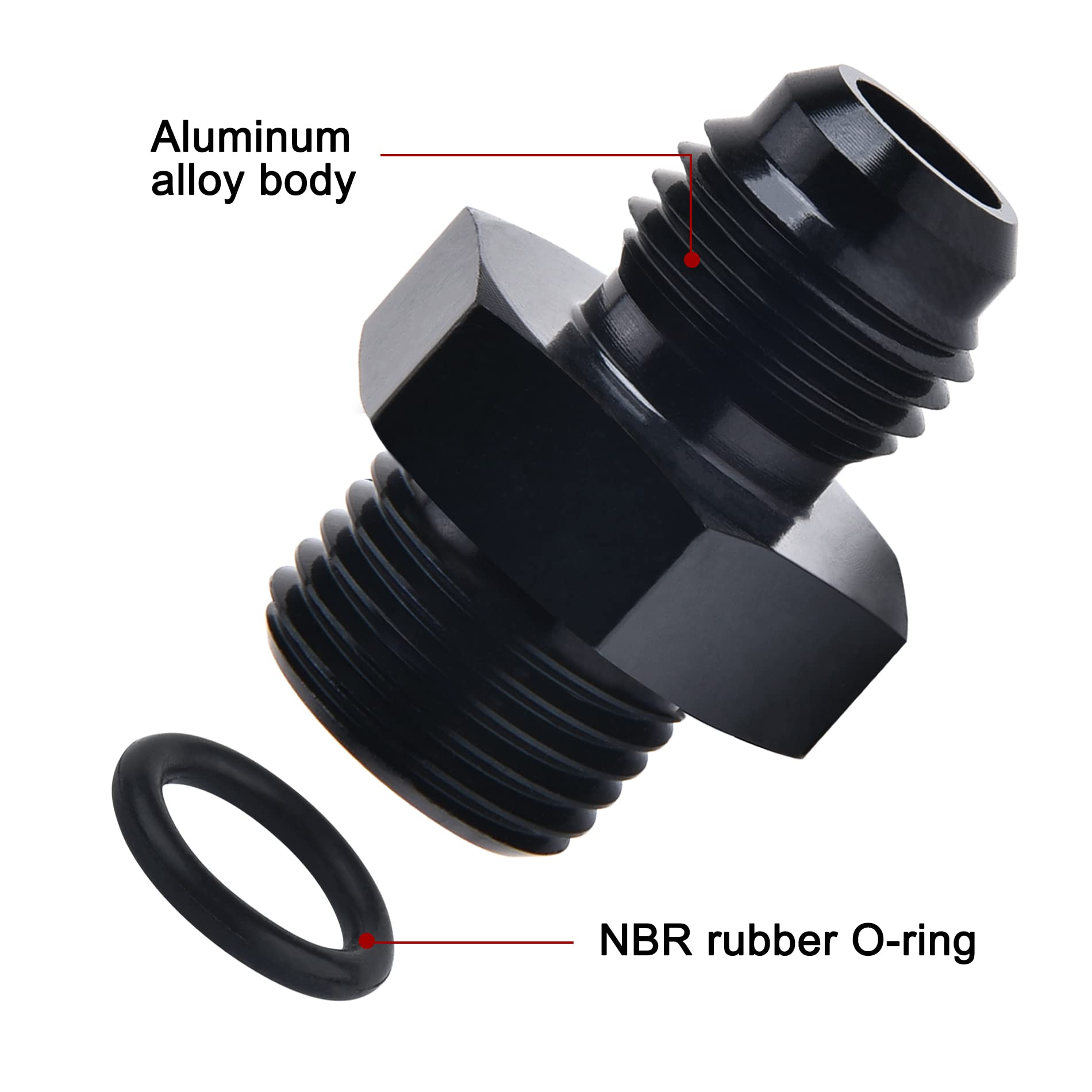 EVIL ENERGY adapter installed on fuel line, demonstrates easy system integration