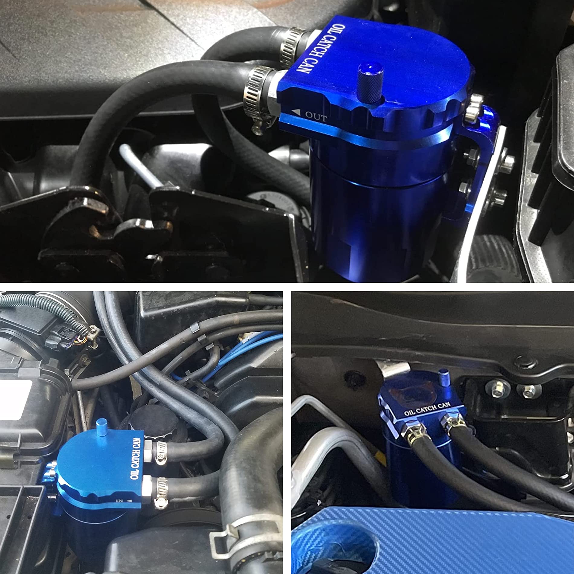 EVIL ENERGY blue finish detail highlighting corrosion-resistant aluminum