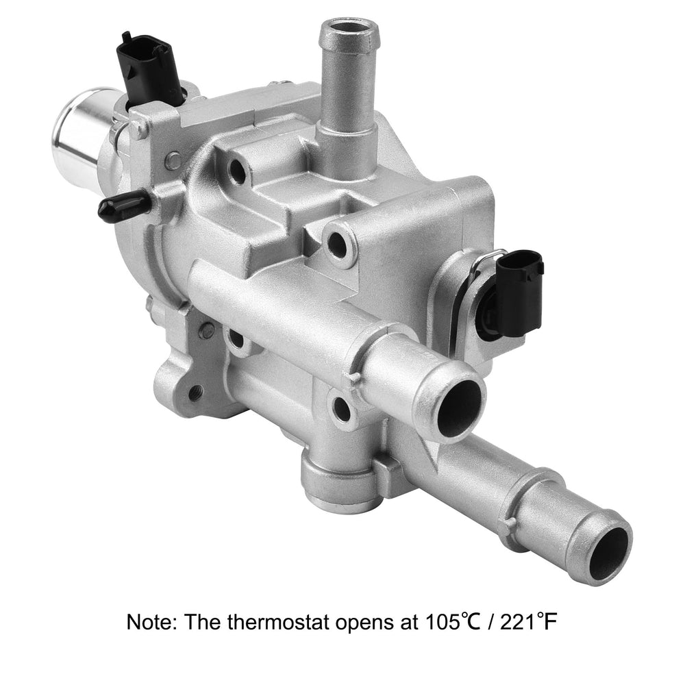 EVIL ENERGY thermostat housing sensor flange detail for accurate sensor fit and leak prevention
