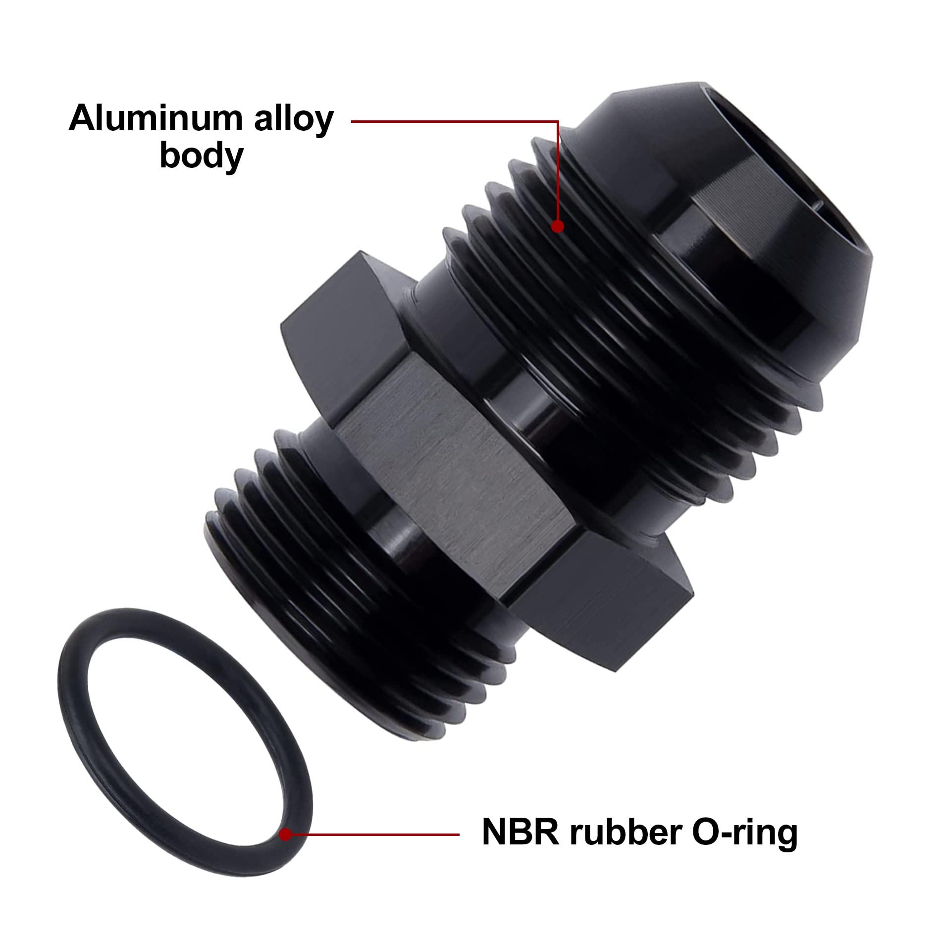 EVIL ENERGY ORB O-ring detail with NBR seal visible for leak-resistant performance