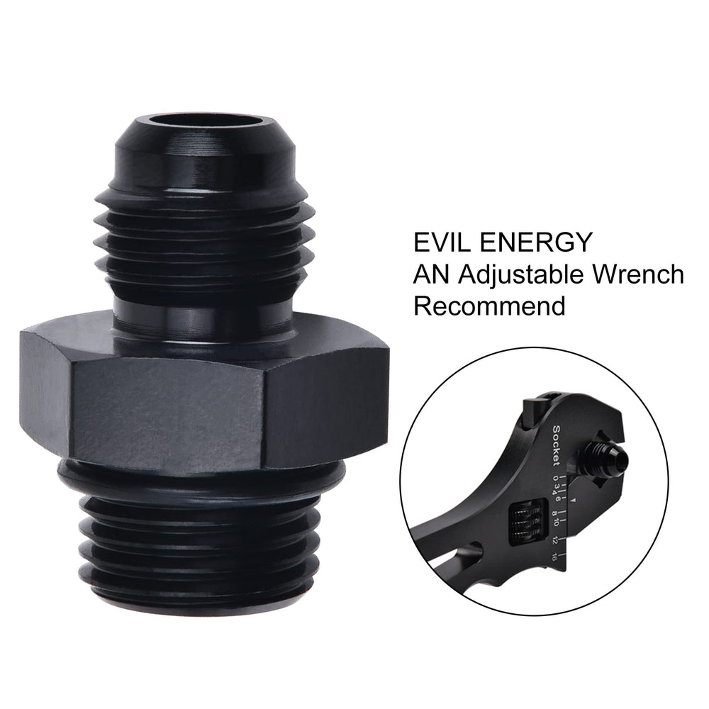 EVIL ENERGY adapter beside ruler for scale, helps confirm correct sizing