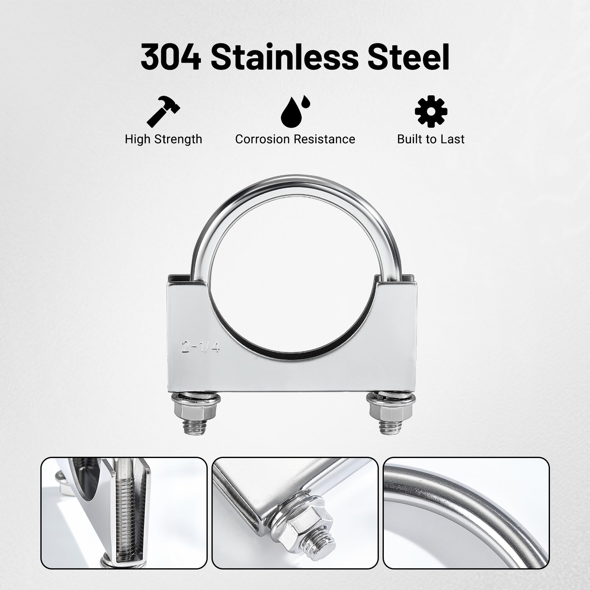 EVIL ENERGY threaded rod detail showing precision threads for easy tightening and secure hold
