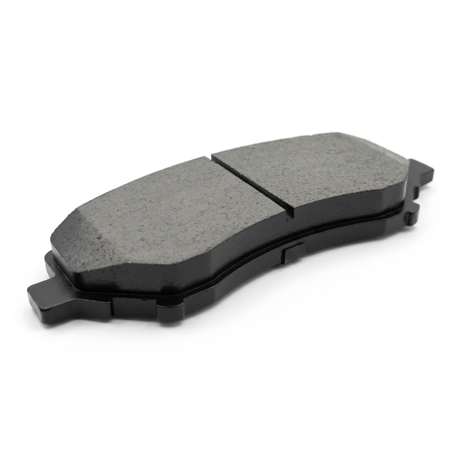 evkingauto close-up of friction surface highlighting low-dust material benefit
