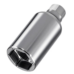 EVRBUL front view of 1 1/8 inch socket showing precise hex fit benefit