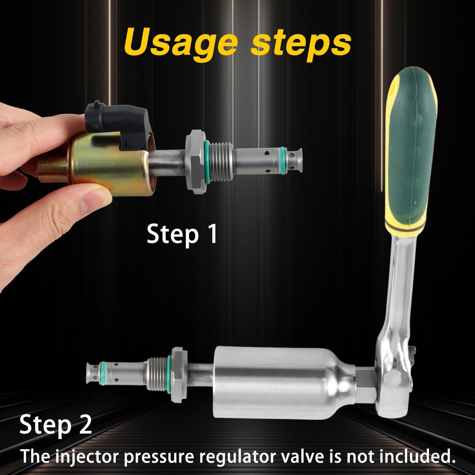 EVRBUL shown next to torque wrench to display scale and practical value