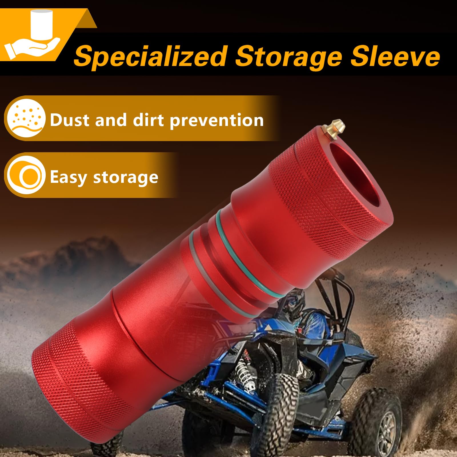 evrbul textured grip and curved groove for safe removal and better handling