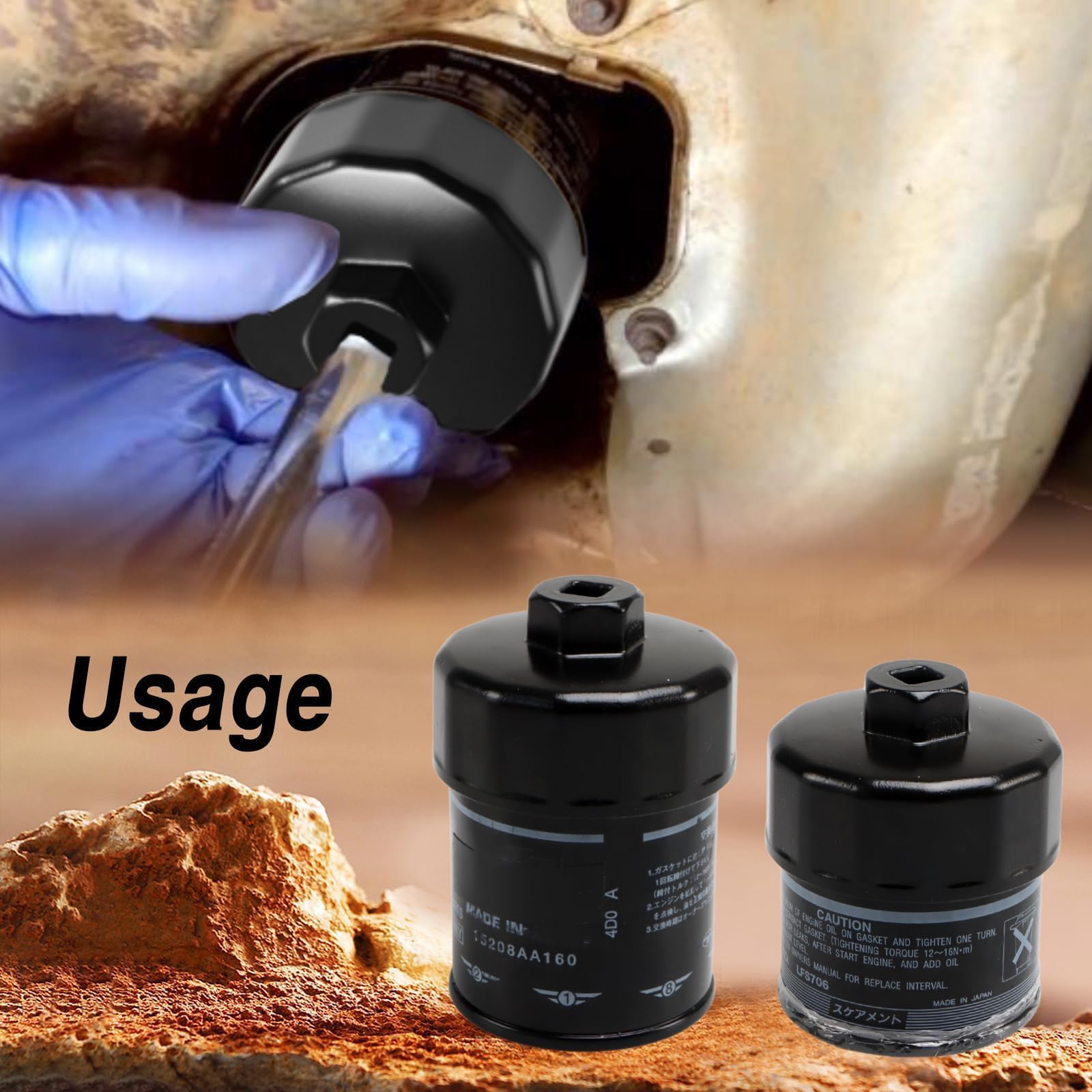 EVRBUL connected to 3/8" ratchet to enable controlled torque application