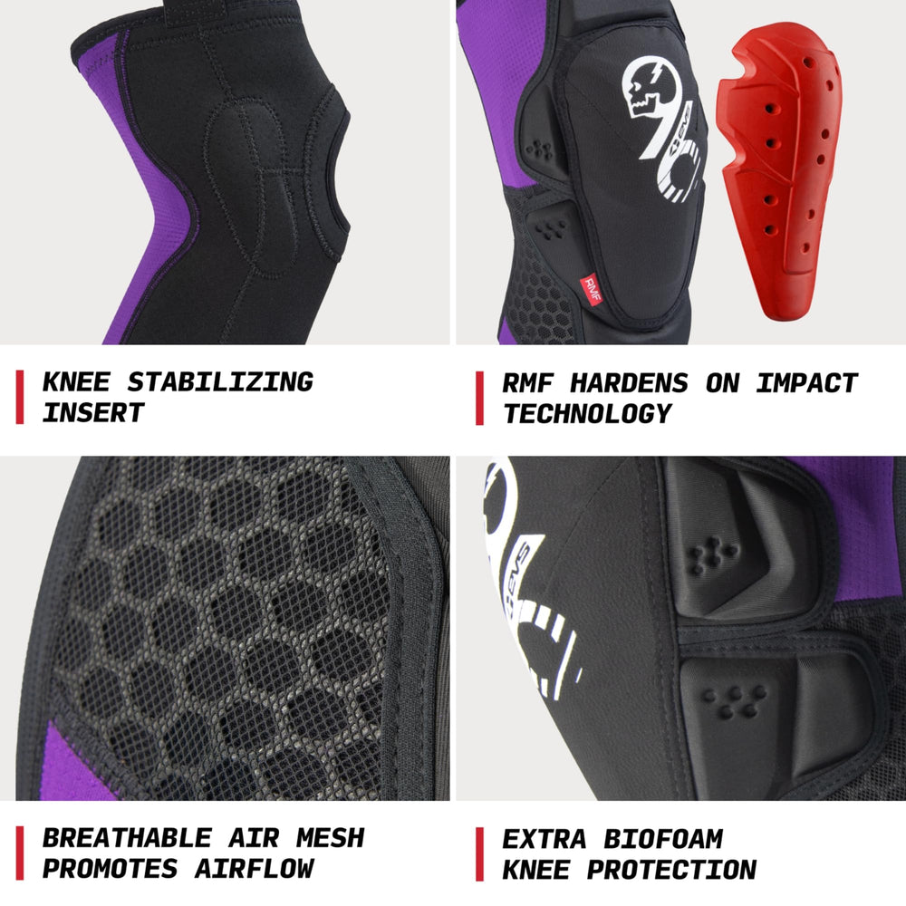 EVS Slayco96 close-up of reactive memory foam demonstrating shock absorption
