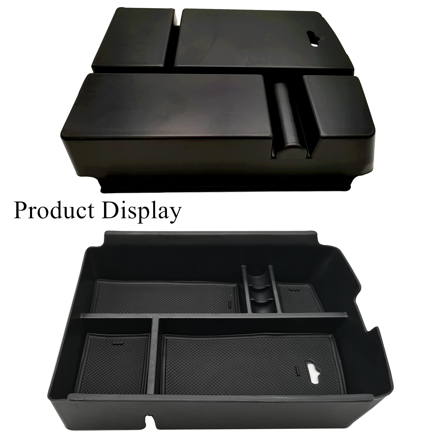 EVTIME organizer compartments holding phone coins keys showing organized convenience
