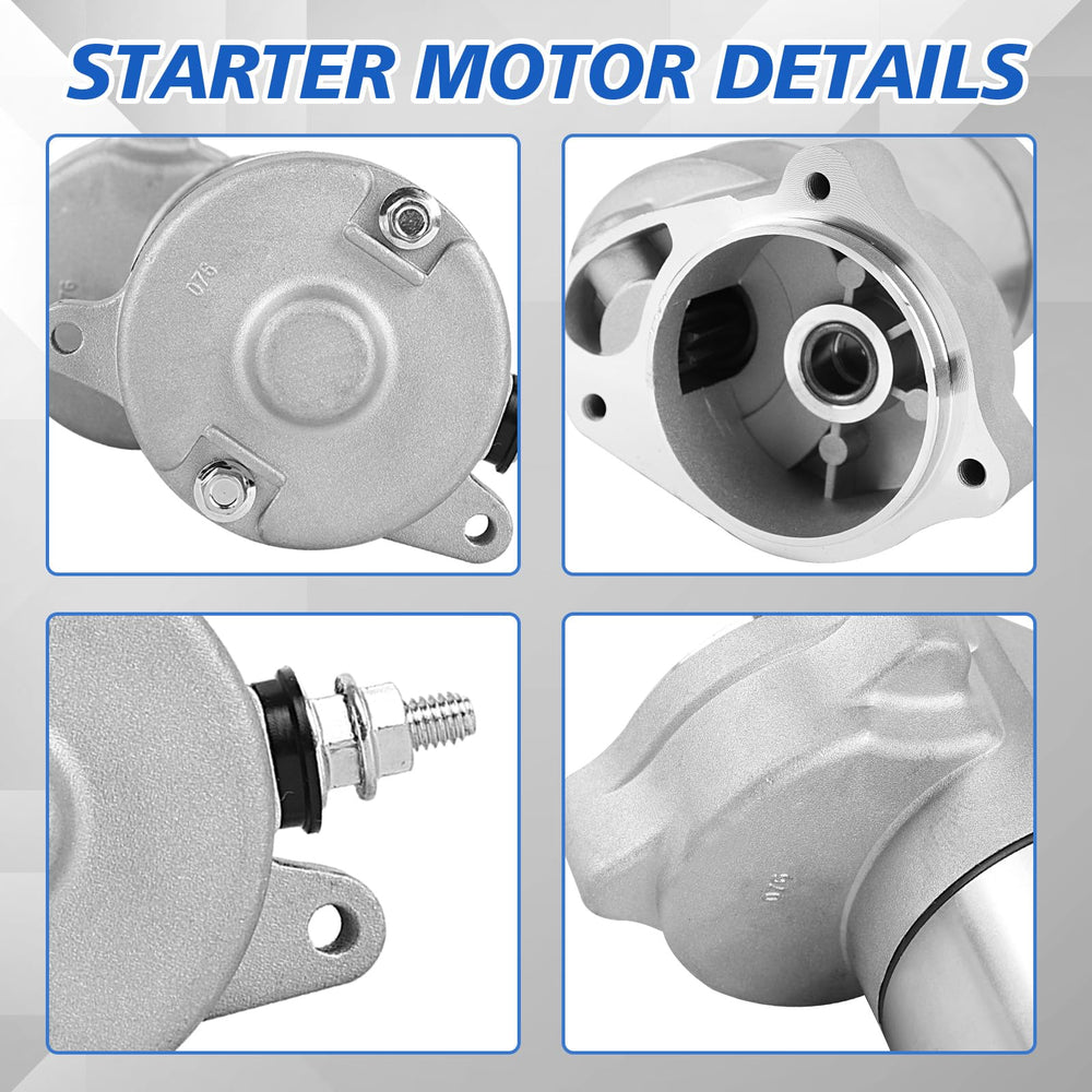 EvTok drive Bendix close-up showing teeth engagement for reliable starts