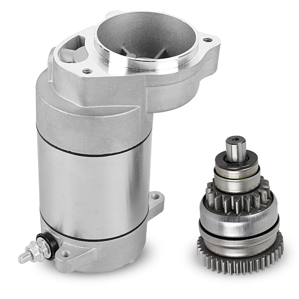 EvTok starter front assembly showing bolt pattern and ready-to-install benefit