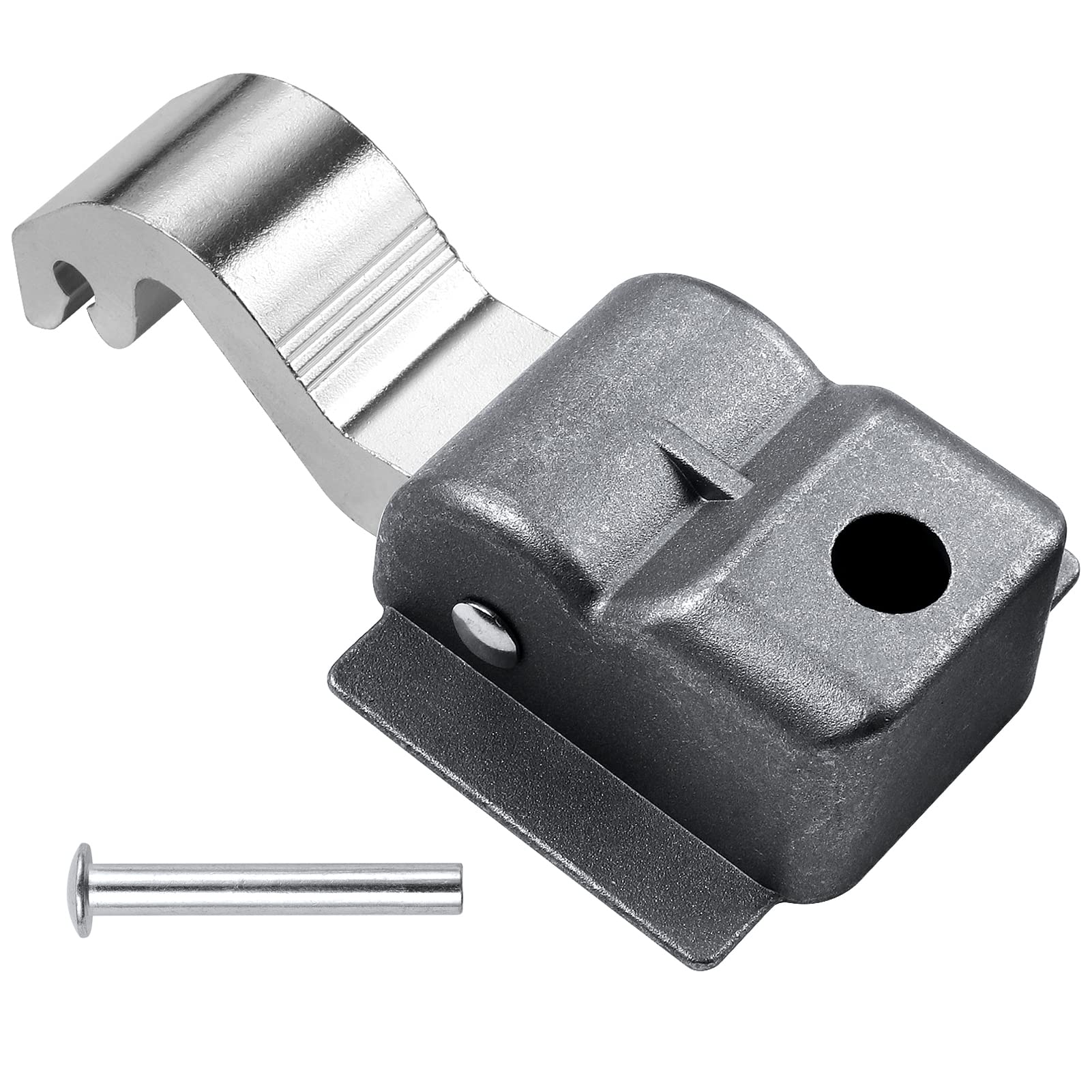 EXCELFU close-up of slider groove showing accurate rail engagement