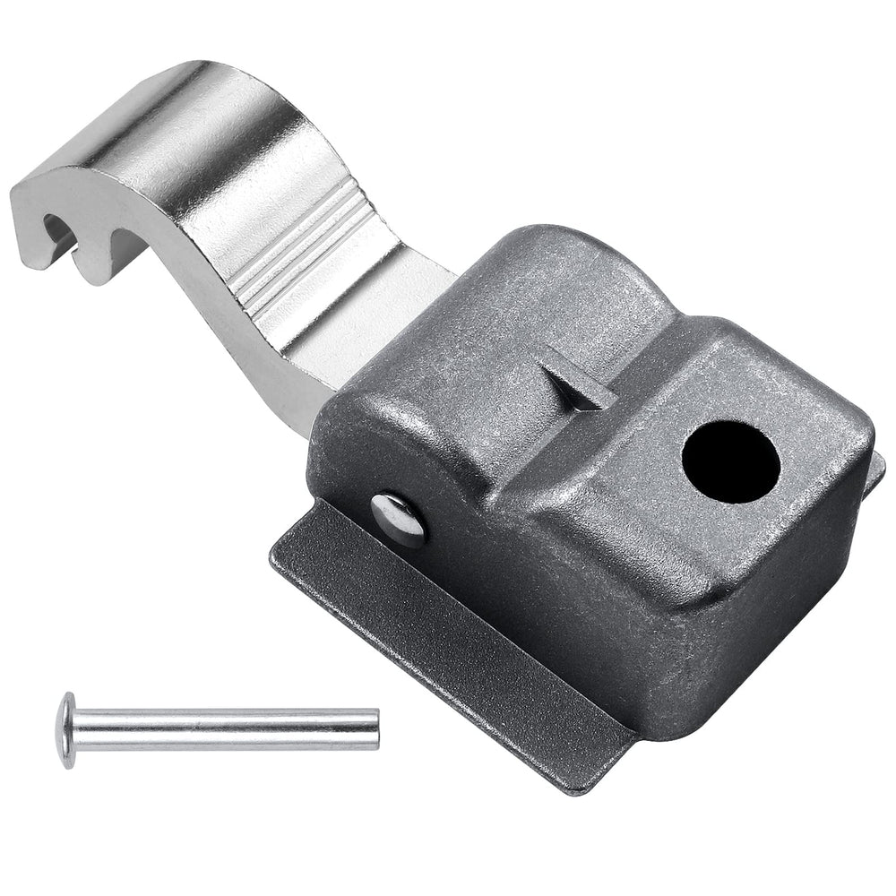 EXCELFU close-up of slider groove showing accurate rail engagement