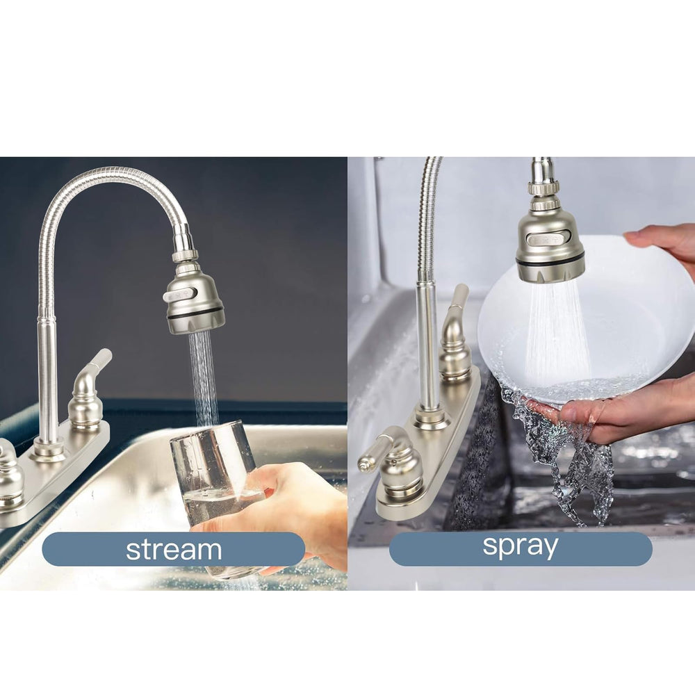 EXCELFU lever handles detail for effortless temperature and flow control