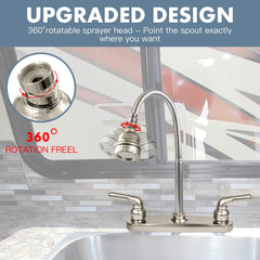EXCELFU sprayer head detached for easy cleaning and descaling benefit
