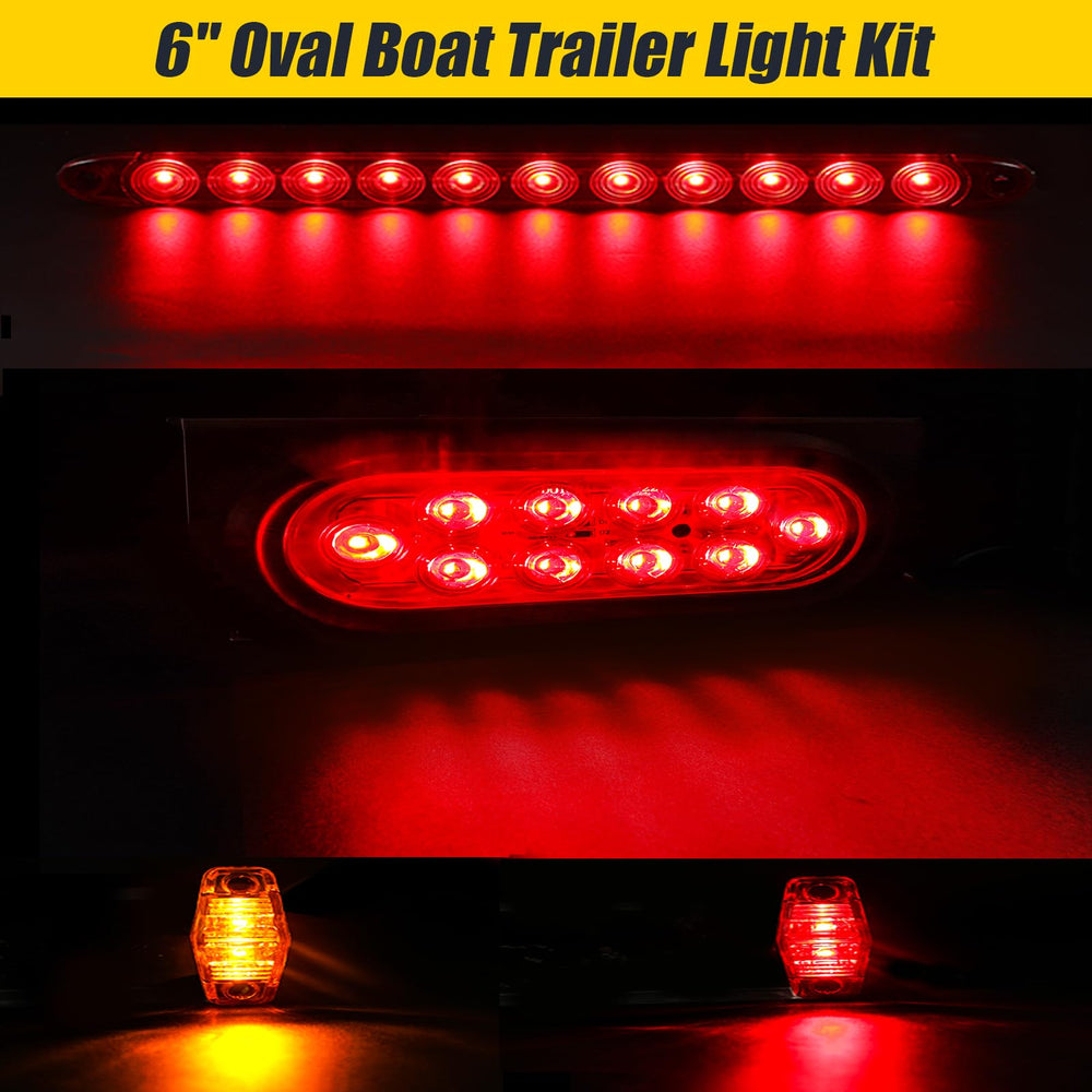 EXERAUO oval light mounted on bracket, demonstrates secure installation benefit