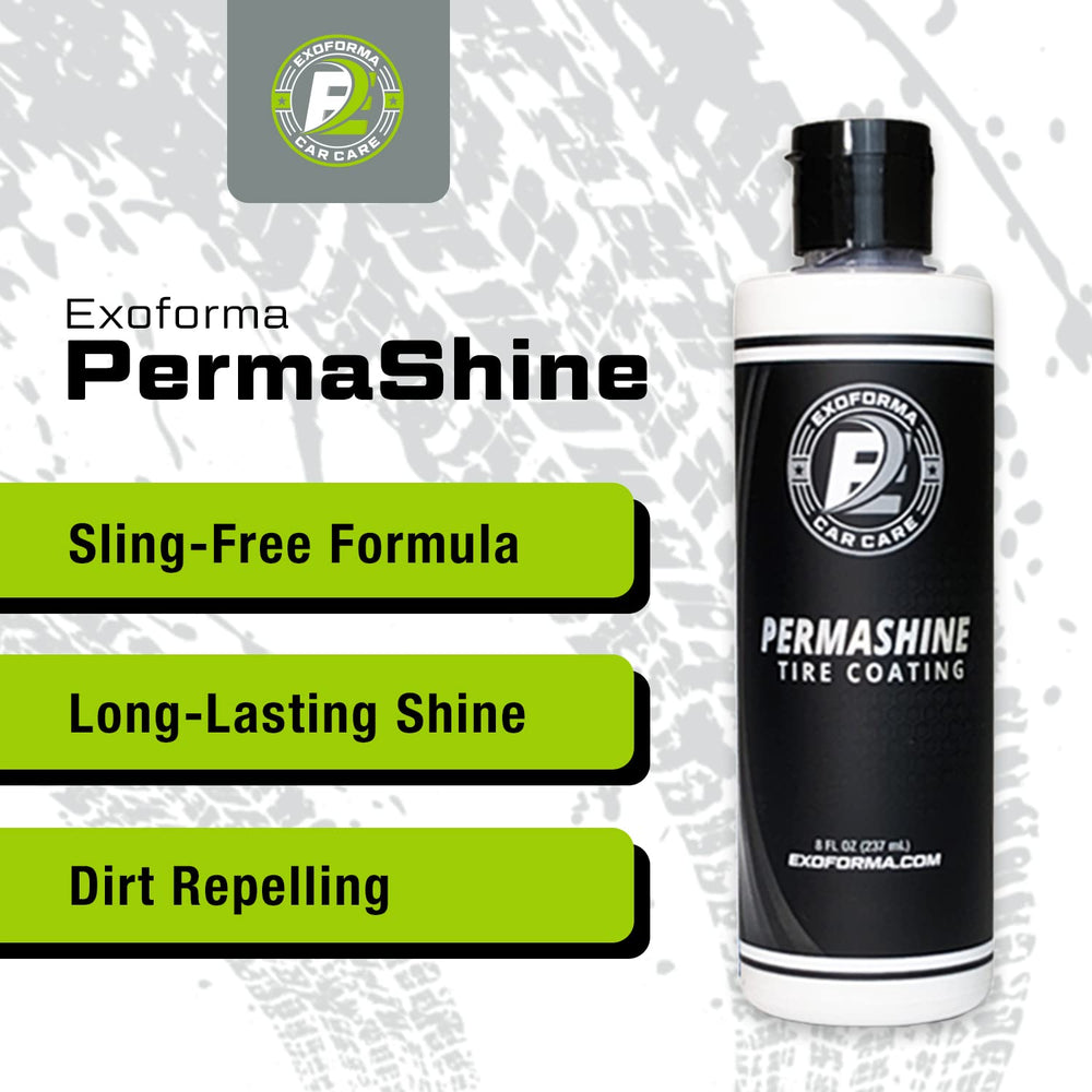 ExoForma being applied to a tire sidewall for durable protection