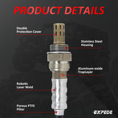 EXPEDE downstream sensor heating element detail for reliable response