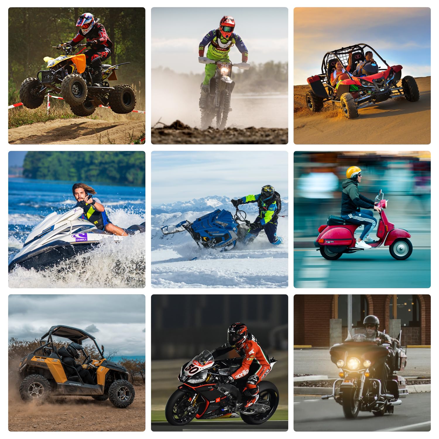 ExpertPower installed in ATV battery compartment demonstrating straightforward replacement