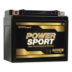 ExpertPower front view showing compact battery and ready-to-install benefits
