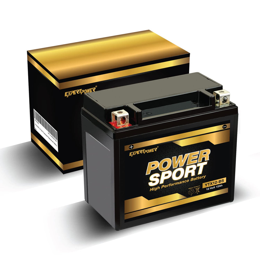 ExpertPower installed in motorcycle frame for reliable starting and vibration resistance