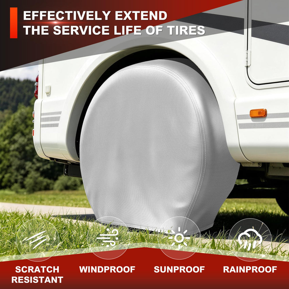 Explore Land folded covers in storage bag for compact, organized stowage