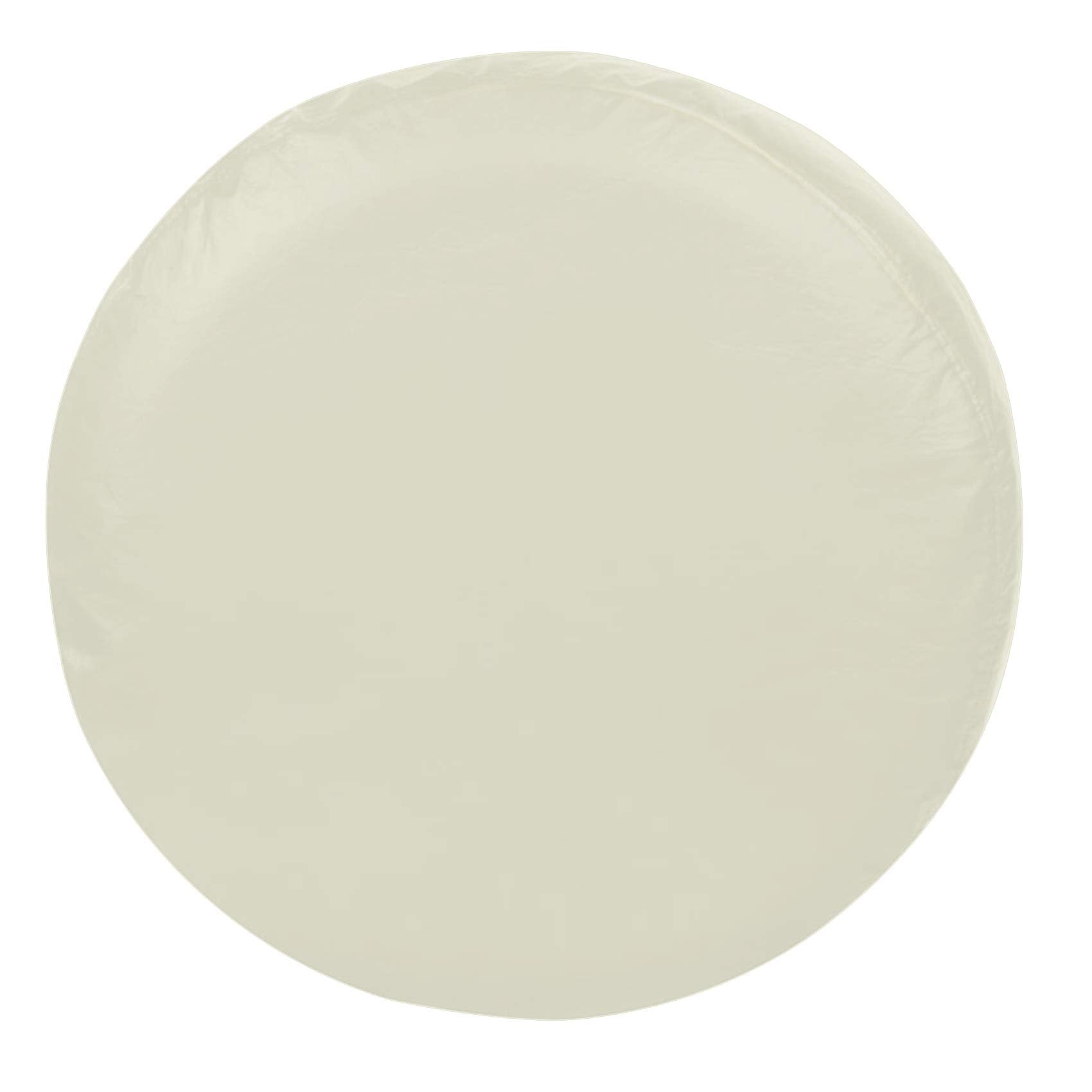 Explore Land front view showing white cover protecting spare tire