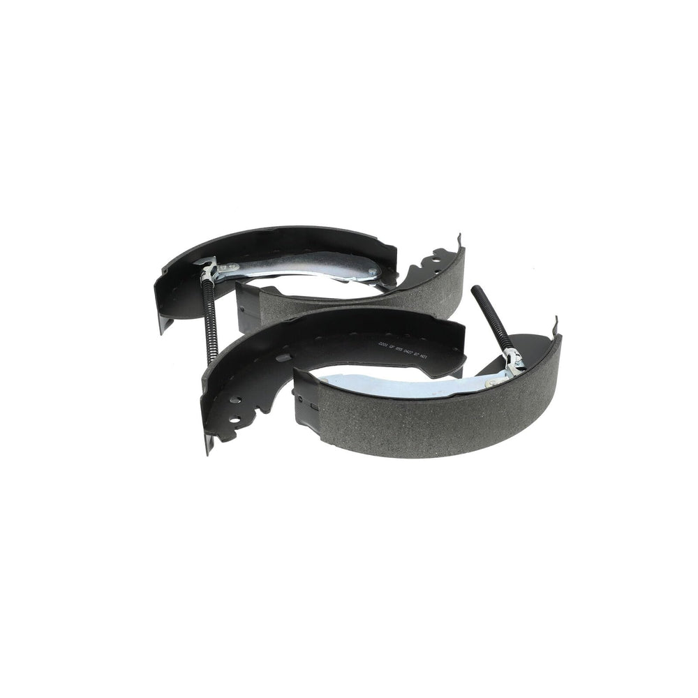 EXPPOWER brake shoe beside ruler showing scale for accurate fit verification