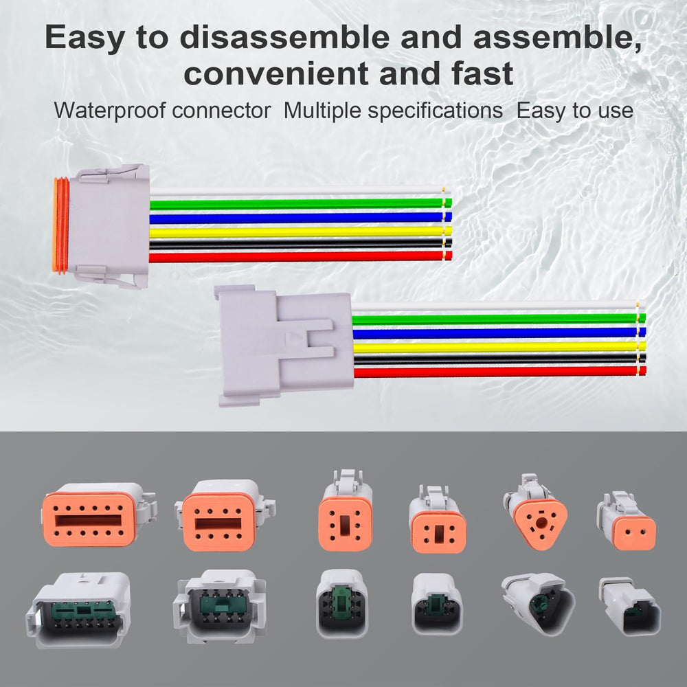 Exqutoo connector installed on outdoor light demonstrating waterproof long-term protection
