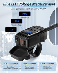 EXTRACTME SAE connector and ring-terminal harness with 10A fuse, easy installation