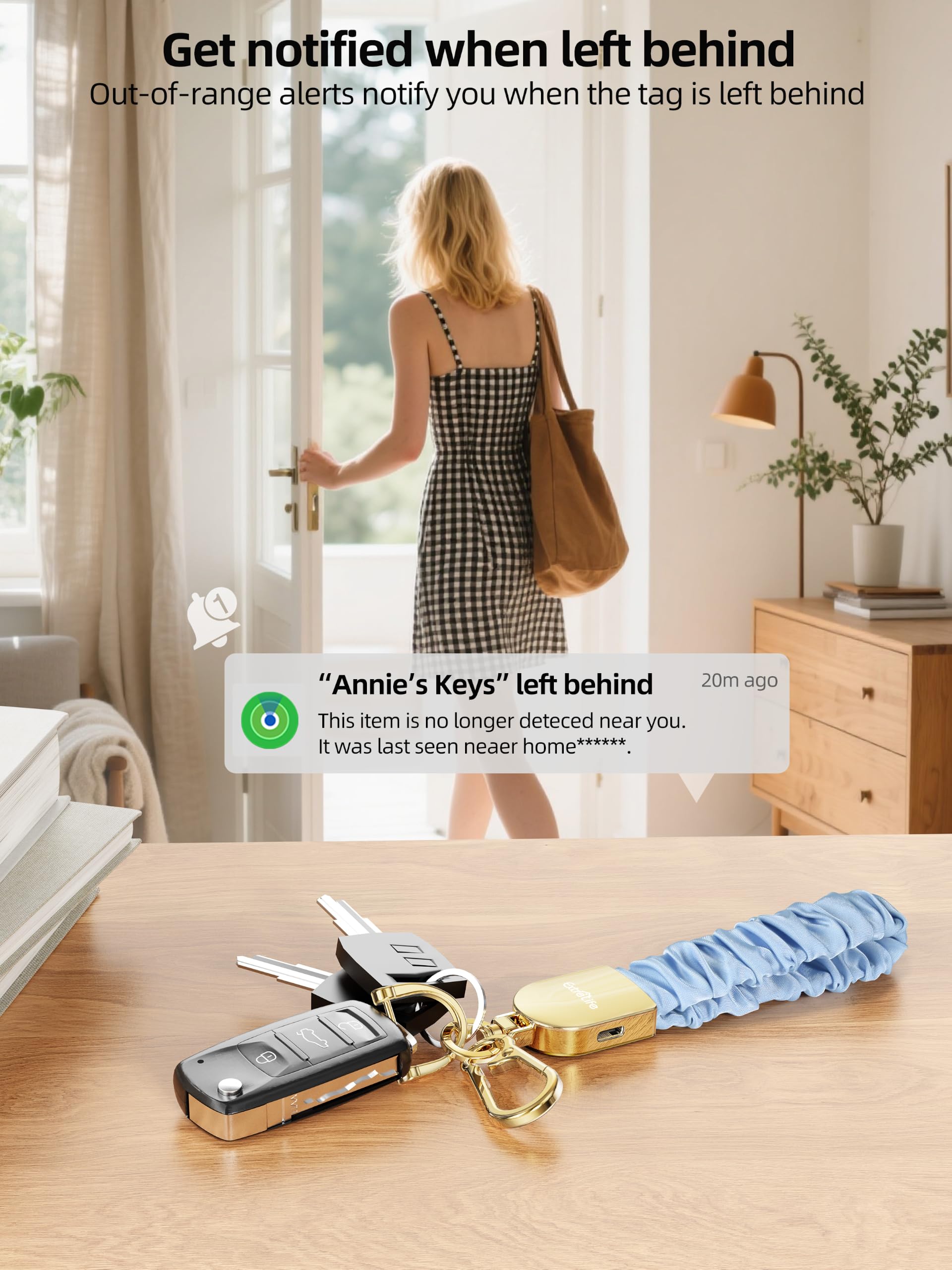 ExtreLife charging port with Type-C cable showing easy rechargeable convenience