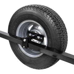 Extreme Max installed with spare wheel demonstrating secure transport